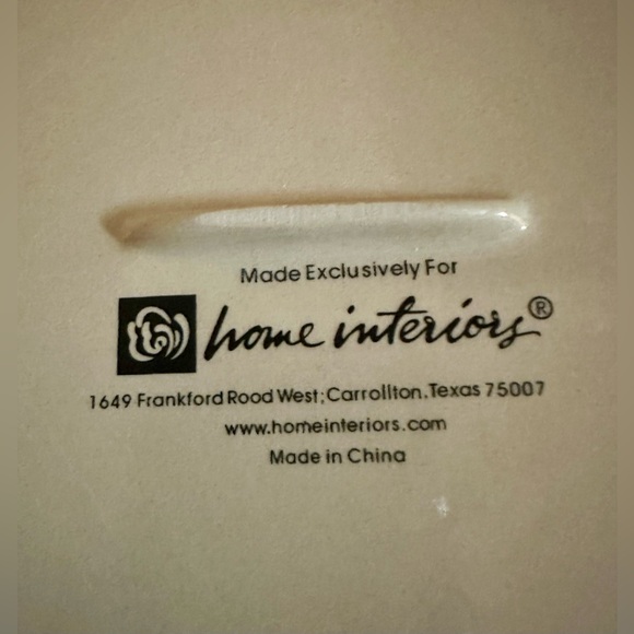 🎄 NWT Home Interiors Gingerbread Men Ceramic Baking Dish 8X8 - Picture 3 of 7